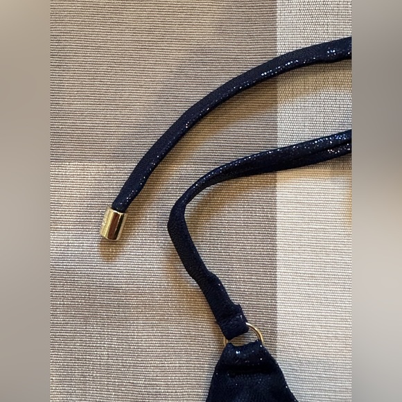 L’Agent by Agent Provocateur Monica Penelope Cruz Sevilla Bikini Top Navy Size S - Picture 3 of 13